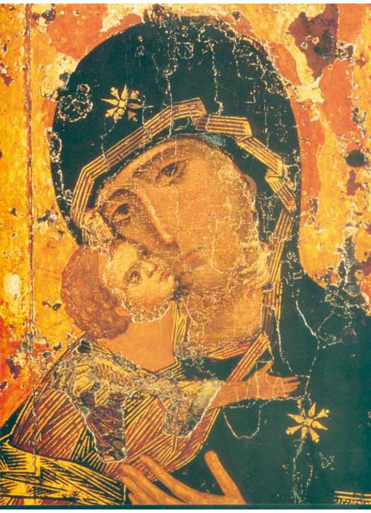 Vierge de Vladimir (détail) (détail) (PRB, ML)