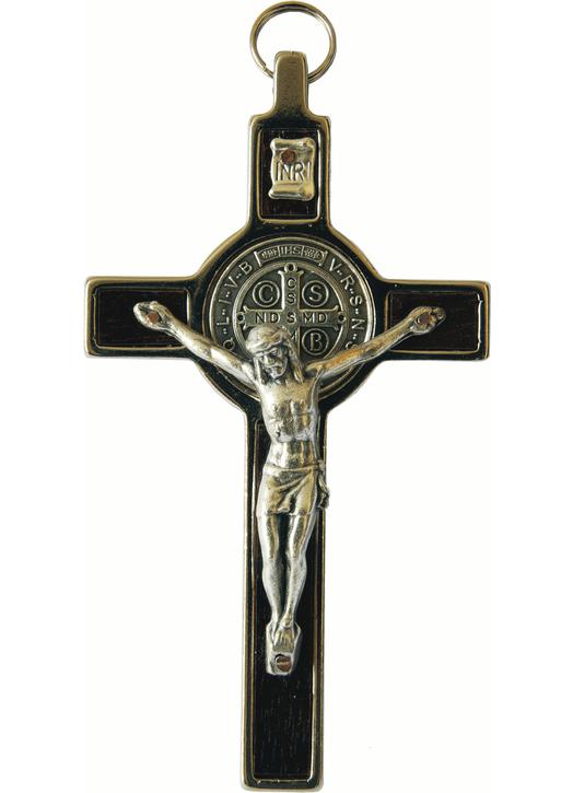 Sisters of Carmel: Wood Inlaid Crucifixes