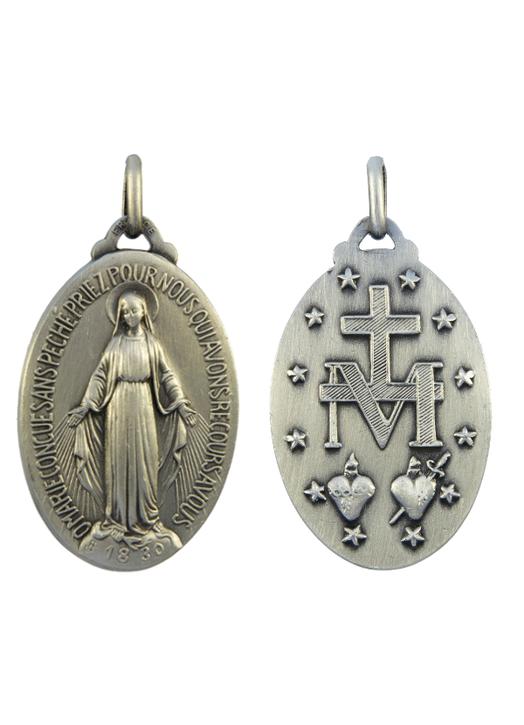 Porte-clés Vierge Miraculeuse - Boutique Chrétienne La Bonne Nouvelle
