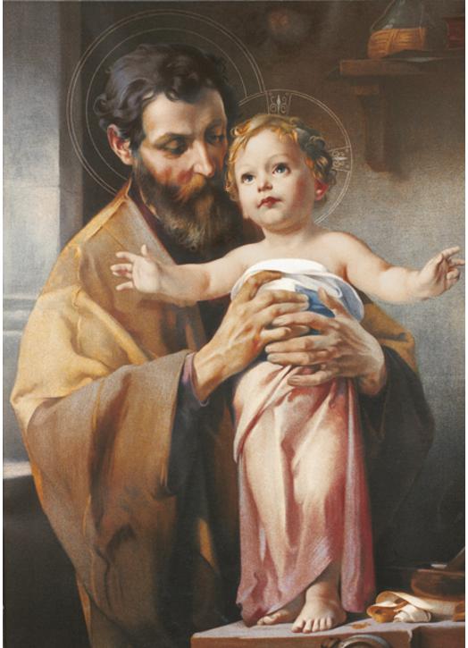 Icon of Saint Joseph and The Child Jesus (Mount Olivet) - Christian shop